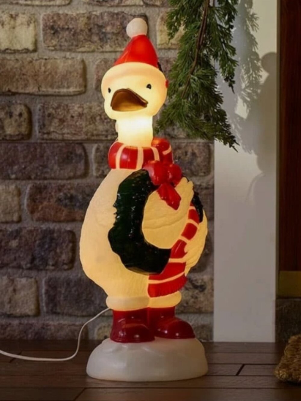 New Cracker Barrel Christmas Goose Blow Mold 2026 VHTF